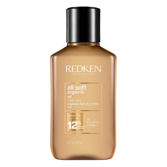 Redken All Soft Argan-6 Oil Аргановое масло для волос 111 мл