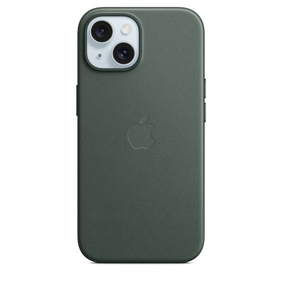Чехол для смартфона Apple iPhone 15 Feingewebe Case mit MagSafe "Immergrün iPhone 15" - Feintwill
