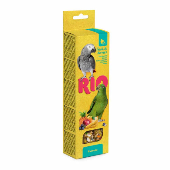 MEALBERRY Rio Sticks Fruit & Berries Parrots 180g Bird Snacks 8 Units