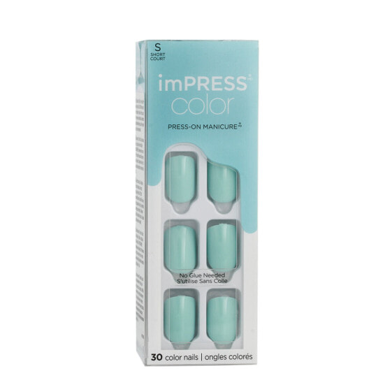 Искусственные ногти Kiss imPRESS color Nº 008 Mint to Be (30 штук)