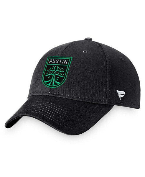 Men's Black Austin FC Alpha Adjustable Hat