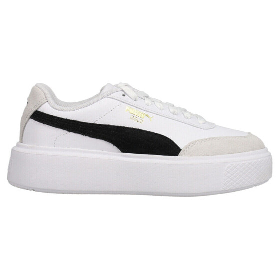 Puma Oslo Maja Archive Womens Black, White Sneakers Casual Shoes 375057-01