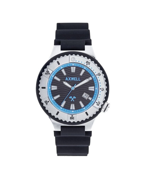 Men Summit Plastic Watch - Black, 46mm