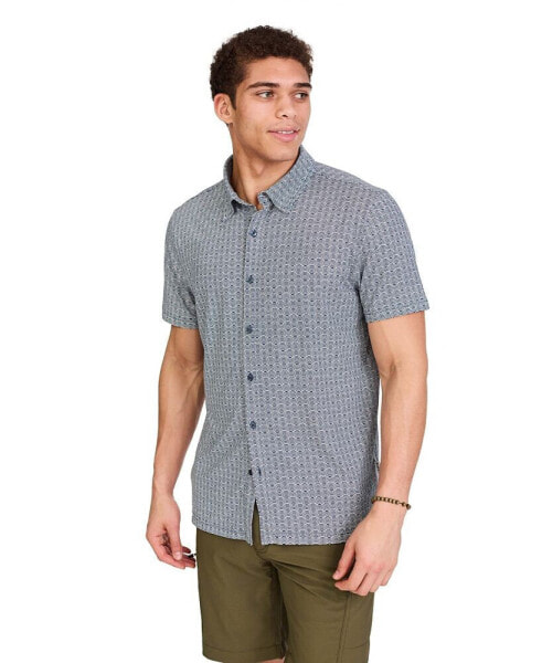 Рубашка мужская WearFirst Waves со короткими рукавами
