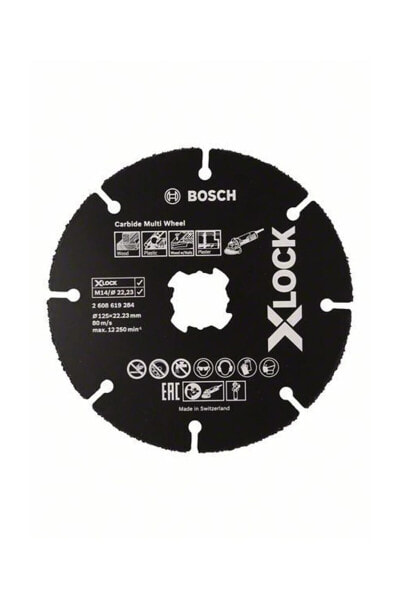 X-LOCK Carbide Multi Wheel 125 mm Kesici Disk