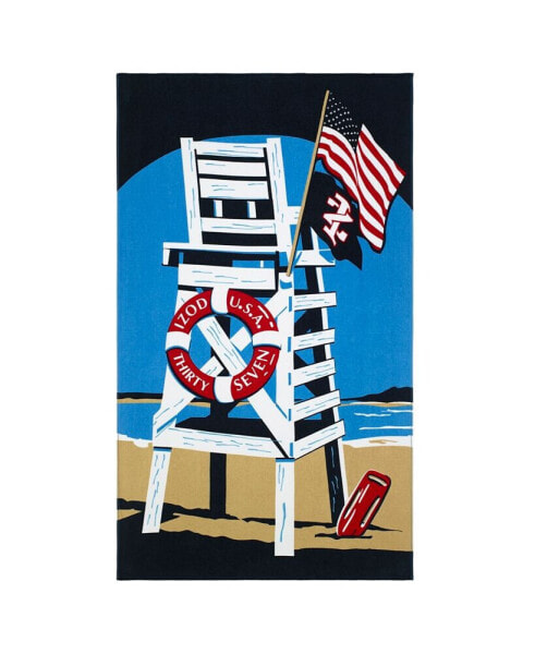Lifequard Chair Beach Towel, 40" x 70"