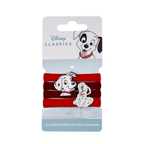 Hair ties Disney 4 Units Multicolour