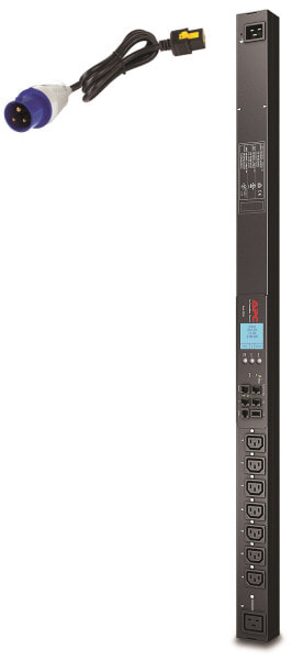 Удлинитель APC PDU 2G - Metered - Switched - 0U - Vertical - 8 AC outlet(s) - C13 coupler - C19 coupler - Current - Power - Voltage