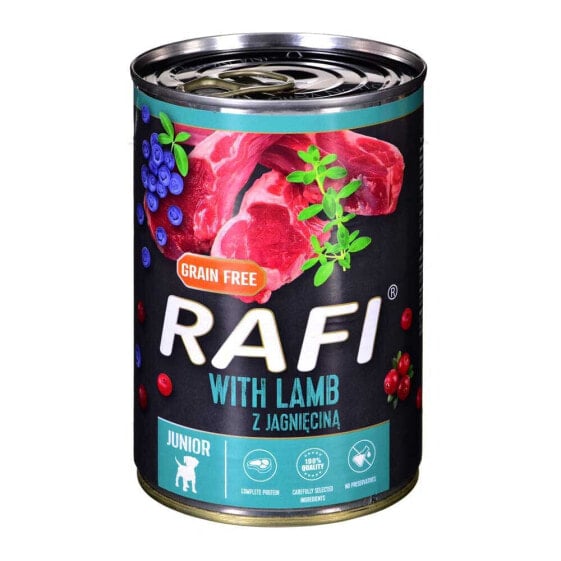 DOLINA NOTECI Rafi Junior Pate With Lamb And Cranberry 400g Wet Dog Food