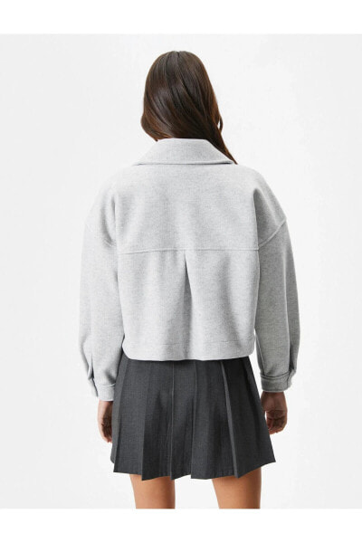 Куртка Koton X-Kargo Pocket Crop Jacket