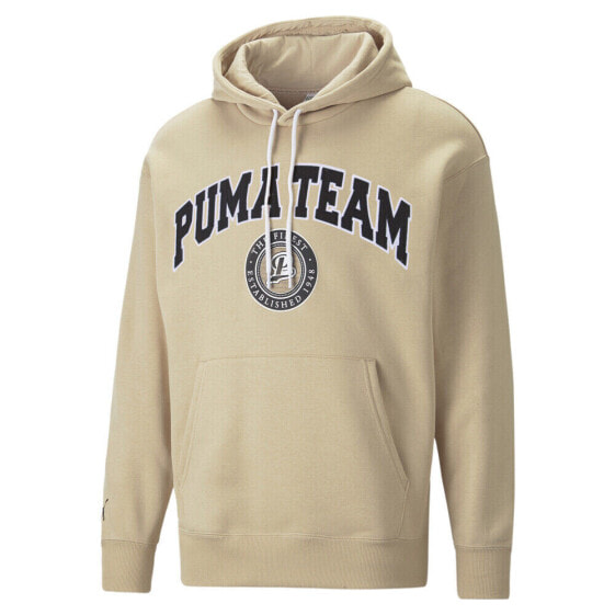 Худи Puma Team Pullover  Beige Casual