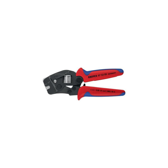 Knipex Crimpzange Gesamtlänge 190 mm 0,08 - 10,0 + 16 (AWG 28-5 ) mm² brüniert 2-Komponenten-Hüllen