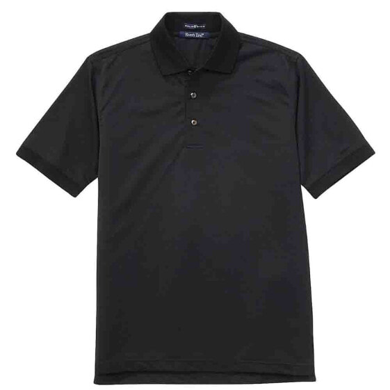 River's End Upf 30+ Jacquard Short Sleeve Polo Shirt Mens Size M Casual 3696-BK