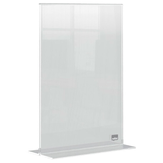 NOBO Transparent Acrylic Tabletop A5 Poster Holder