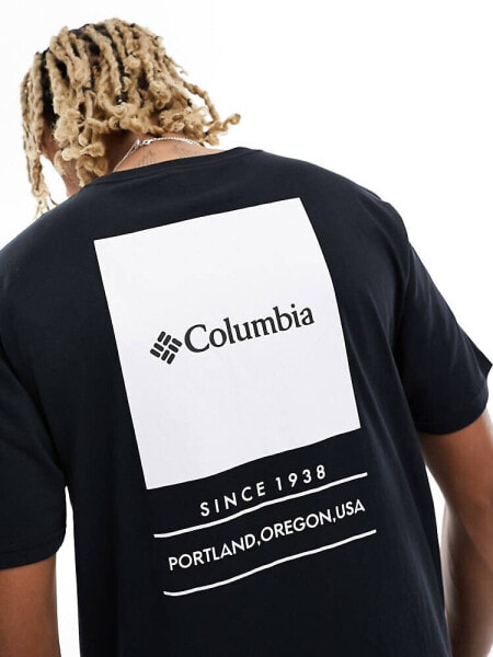 Columbia Barton Springs t-shirt in black