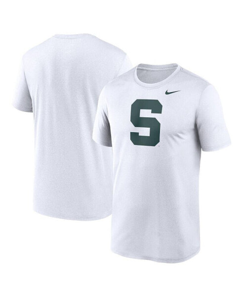 Men's White Michigan State Spartans Primetime Legend Alternate Logo T-Shirt