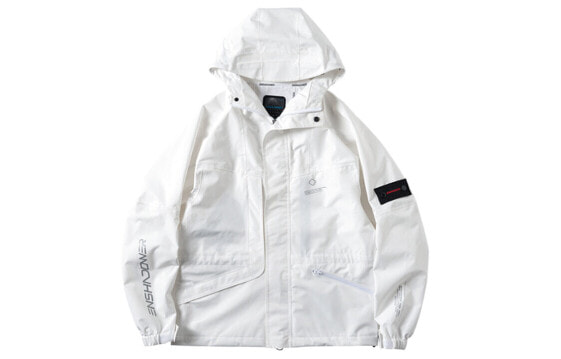 Куртка ветровка мужская ENSHADOWER EDR-0316-02, белая