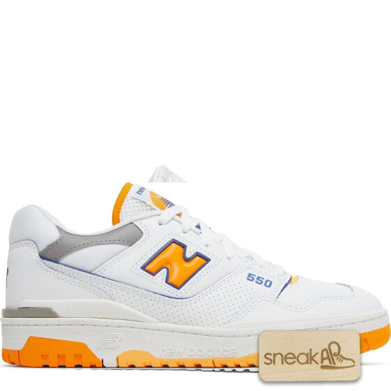 [BB550WTO] Mens New Balance 550 'WHITE VIBRANT ORANGE'