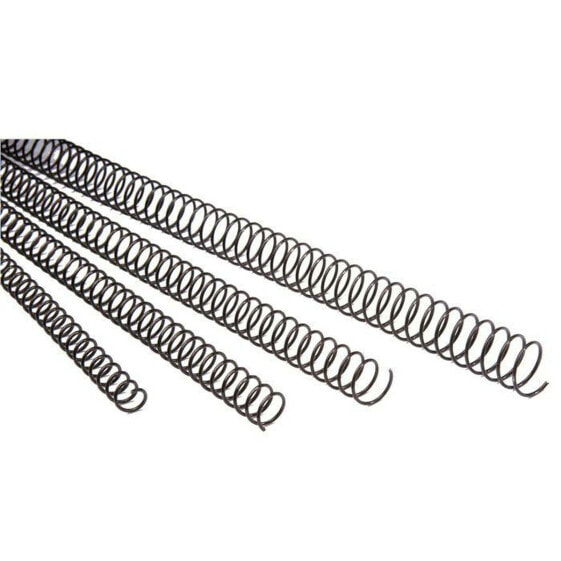 Металлические спирали для брошюровщиков GBC 5.1, 100 штук, чёрные, Ø 16 мм