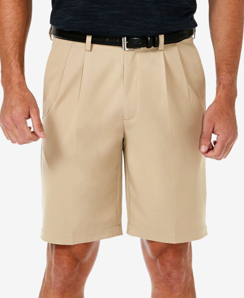 Men's Cool 18 PRO® Classic-Fit Stretch Pleated 9.5" Shorts