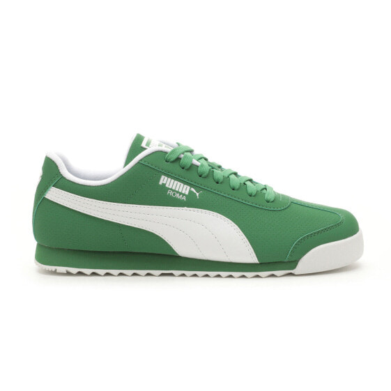 Puma Roma Reversed 39226305 Mens Green Synthetic Lifestyle Sneakers Shoes