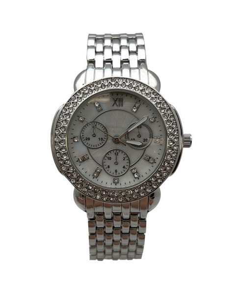 Часы и аксессуары Olivia Pratt Золотые наручные часы с круглым циферблатом и хромированным корпусом