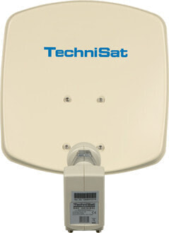Антенна TechniSat DigiDish 33 - 10.7 - 12.75 GHz - 950 - 2150 MHz - 0.6 dB - Beige - Aluminium - 33 cm