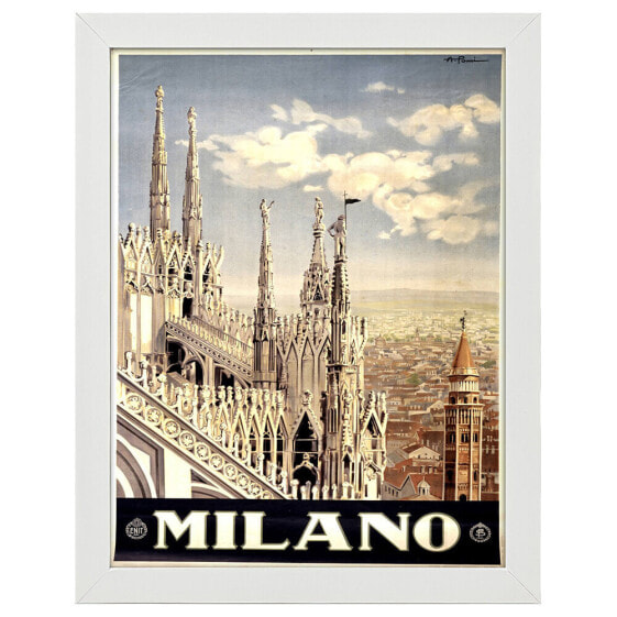 Bilderrahmen Poster Milano