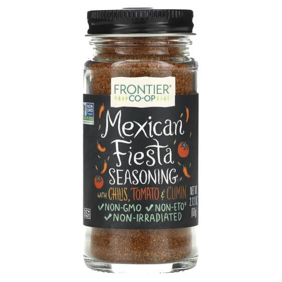 Mexican Fiesta Seasoning, With Chilis, Tomato & Cumin, 2.12 oz (60 g)