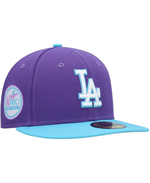 Men's Purple Los Angeles Dodgers Vice 59FIFTY Fitted Hat