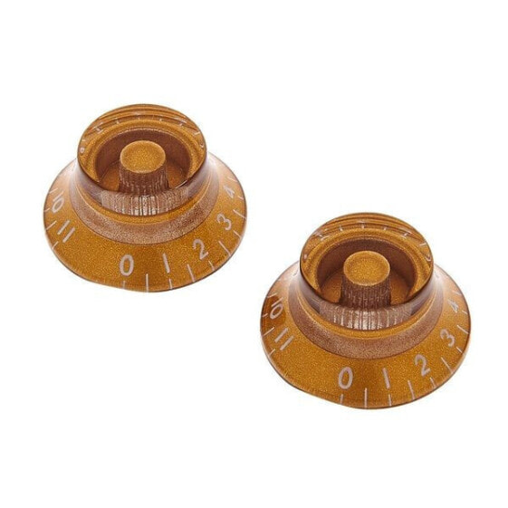 Allparts Bell Knobs to 11 Gold