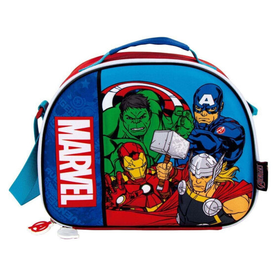 Ланчбокс MARVEL 3D 26x21x11 см Avengers Lunch Bag