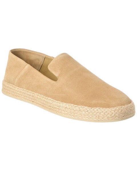 Vince Emmitt Suede Espadrille Men's Brown 12