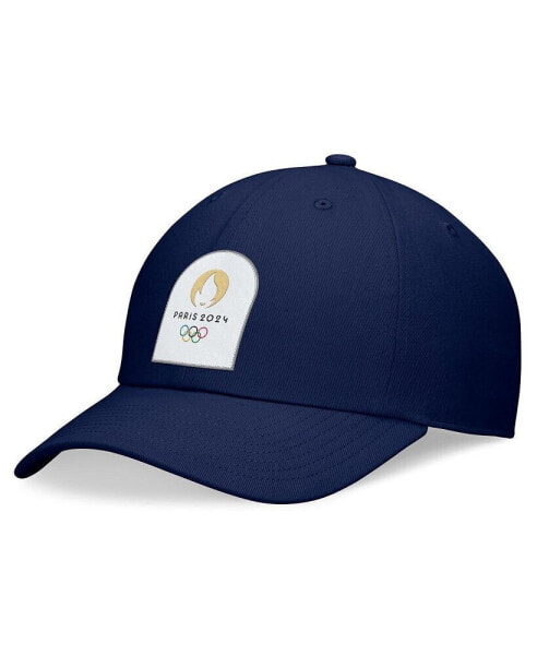 Branded Men's Navy Paris 2024 Summer Adjustable Hat