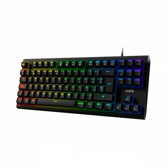 Игровая клавиатура Gaming Energy Sistem Gaming Keyboard ESG K6 Mechanik 1,65" AMOLED GPS 246 mAh Испанская Qwerty