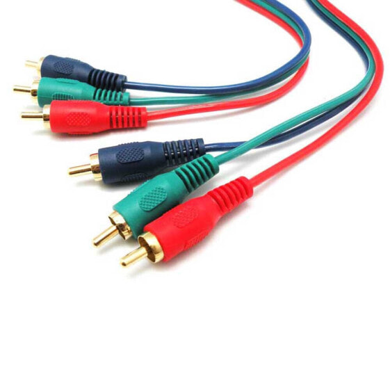 EUROCONNEX 3xRCA RGB cable 3 m