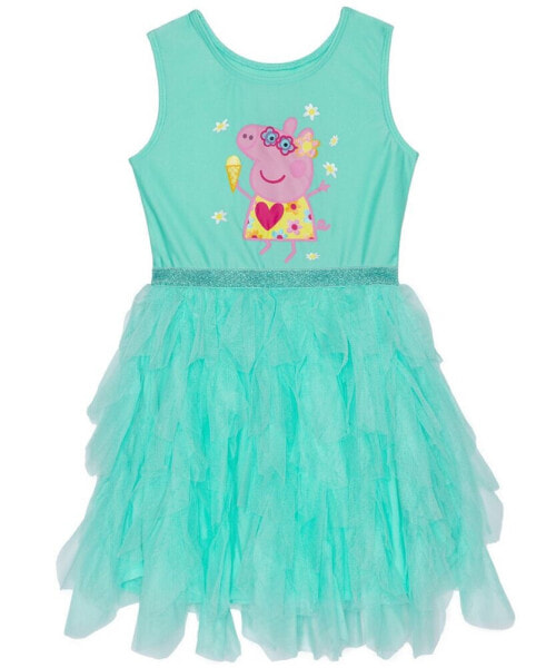 Платье для малышей Peppa Pig безрукавное с юбкой "Мороженое"