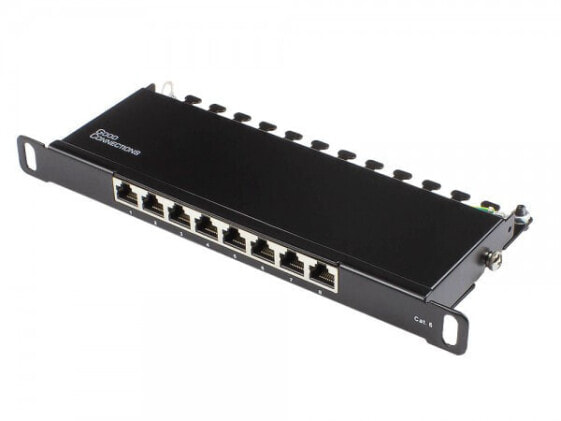 Good Connections GC-N0124 - Gigabit Ethernet - RJ45 - Cat6 - 22/26 - Black - Steel
