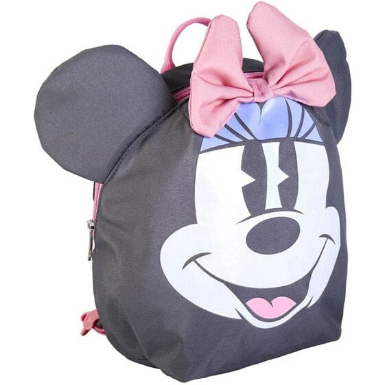 Детский рюкзак Minnie Mouse Серый (9 x 20 x 25 cm)