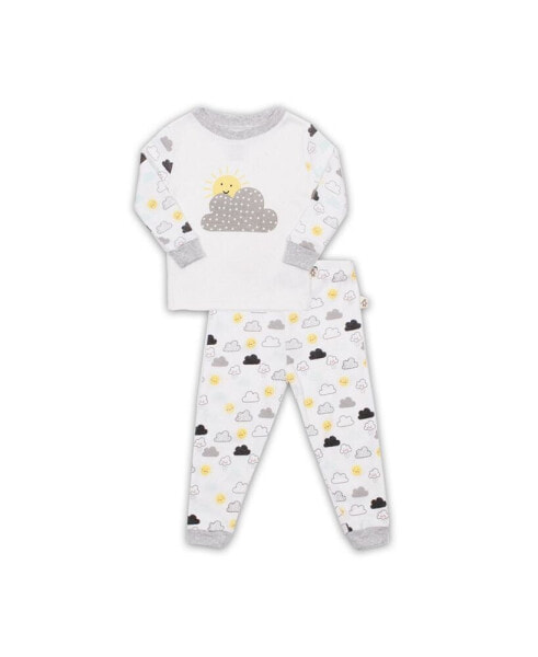 Baby Boys T-shirt and Pants Pajamas, 2 Piece Set