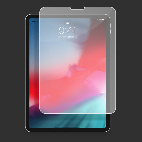 Compulocks iPad 10.2-inch Shield Screen Protector - Clear screen protector - Apple - iPad 10.2" (2019) - 25.9 cm (10.2") - Bump resistant - Scratch resistant - 9H