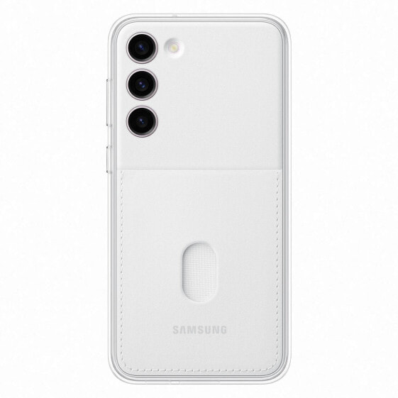 Чехол Samsung Frame Cover для Samsung Galaxy S23+ сменными панелями белый