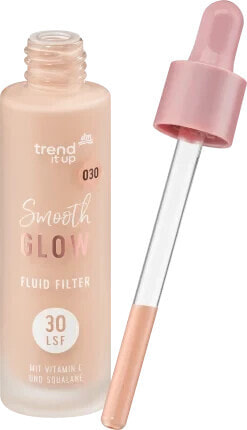 Foundation Smooth Glow Fluid Filter 030 Warm Almond, 30 ml