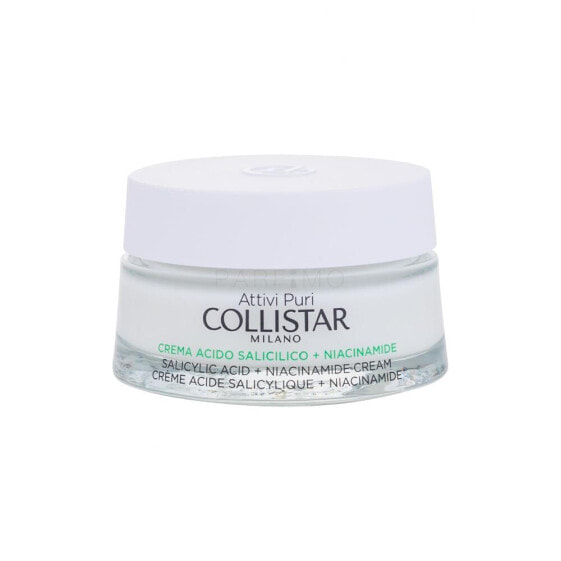 Collistar Pure Actives (Attivi Puri) Salicylic Acid + Niacinamide Cream 50 ml tagescreme für Frauen