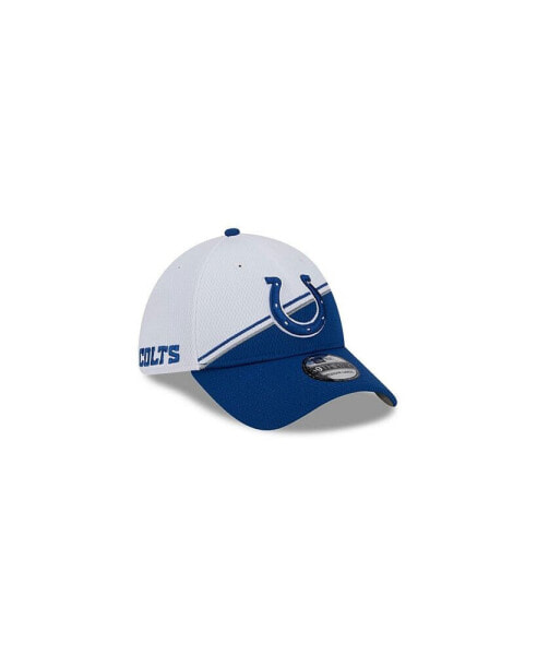 Men's White, Royal Indianapolis Colts 2023 Sideline 39THIRTY Flex Hat