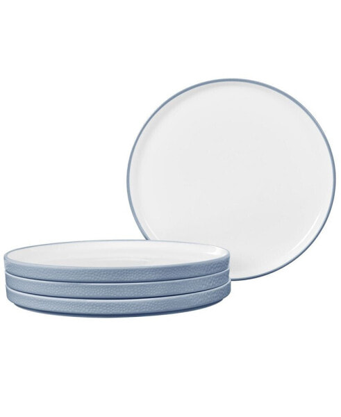 Colortex Stone Stax Dinner Plates, Set of 4