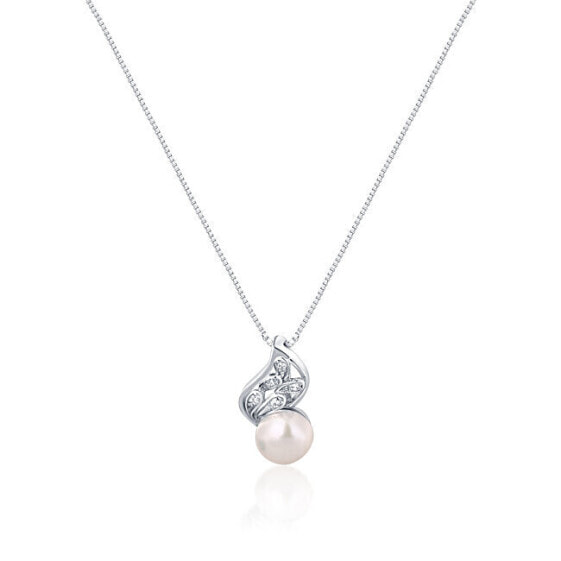 Колье JwL Luxury Pearls Pearl Zirconia