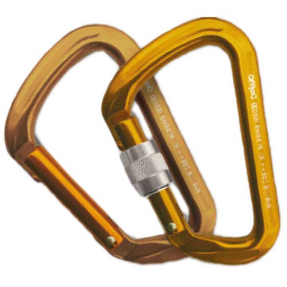 Карабин альпинистский QI´ROC Universal Seguro Snap Hook Bronze / Gold