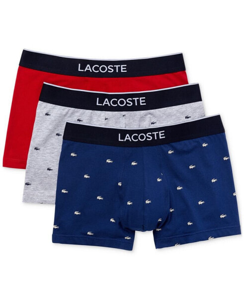 Men's Lifestyle All Over Print Trunks, Pack of 3