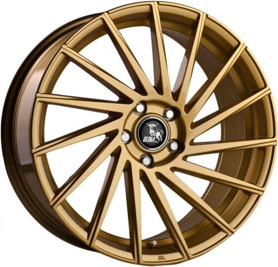 Золотой литой колесный диск Ultra Wheels UA9 Storm 8.5x19 ET45 - LK5/112 ML66.5